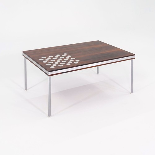1960s rosewood steel chess - 1960s, &