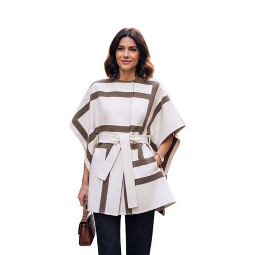 Hermes gilet long inspo poncho - hermes,