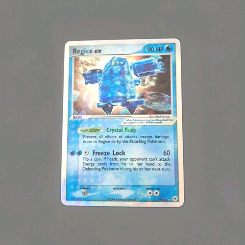 Pokemon regice hidden - ex,