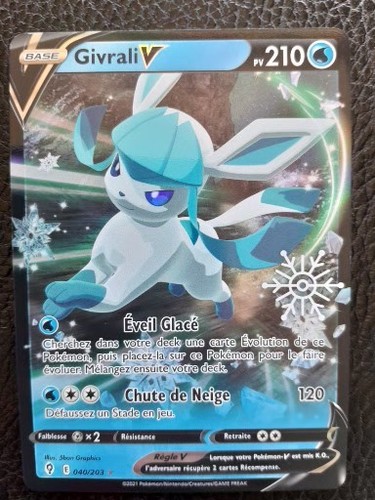 Carte pokémon givrali - pokémon,
