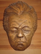 Sculpture en bois Murale tête