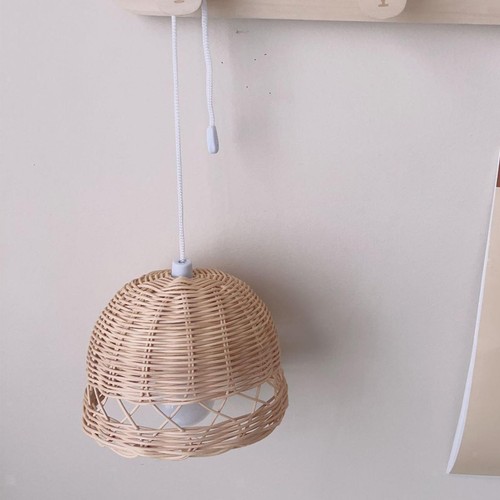 Abat jour rotin panier - abat-jour, en