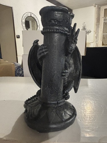 Statuette dragon bougeoir - dragon,