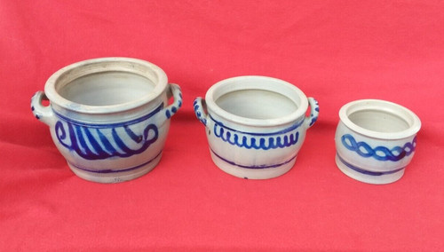 Lot pots grès - lot,