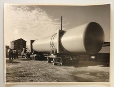 ANCIENNE PHOTO CONVOI EXCEPTIONNEL - ATLANTIQUE TRANSPORTS - CAMION