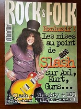 Rock and Folk n°330 du 2/1995; Slash/ Sheryl Crow/ Arnold Turboust/ Mick Jones