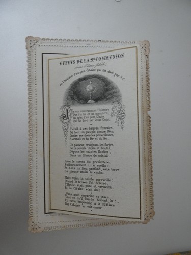 Image pieuse canivet dentelle
