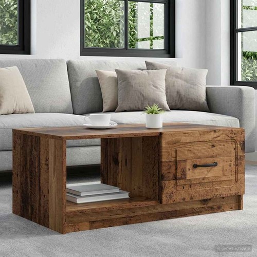 Table basse bois ingénierie - basse,