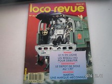**b Loco revue n°537 Locomotive à vapeur 141 P Fulgurex en O / Aubenas 91