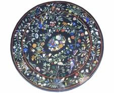 48 " Noir Marbre Table Top