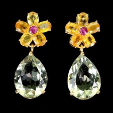 925 Argent Sterling Boucles