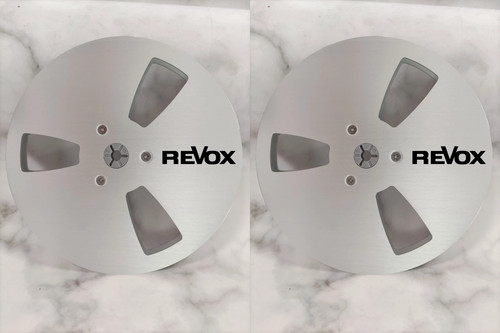 One pair silvery revox - one,