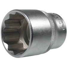 DOUILLE 46 mm 12 PANS Carré 3/4 (19,05 mm) en Chrome Vanadium pour POIDS LOURD