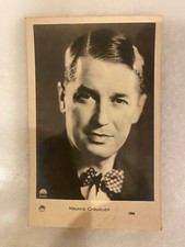 Ancienne carte postale chanteur MAURICE CHEVALIER