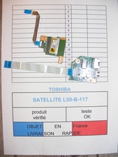 Platine USB & carte SD +RJ45 pour TOSHIBA SATELLITE L50-B-117