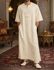 Gandoura marocaine Brodée