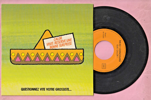 Disque publicitaire calor - calor,