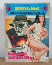 Brigade criminelle 1981 Sexogags N°2 Comptoir français d'Édition