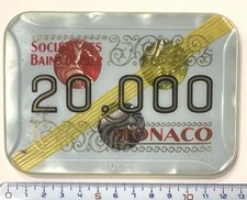 Plaque Casino SBM Monaco