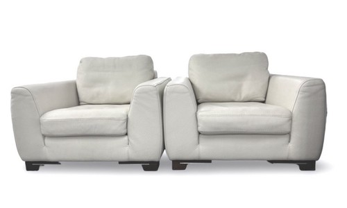 Roche bobois leather sofa - sofa, and