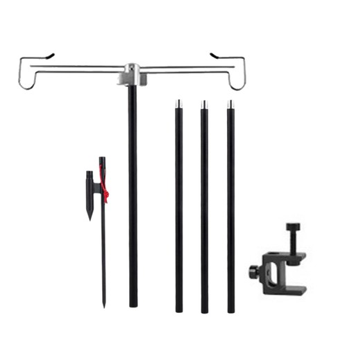 Support poteau lampe - de,