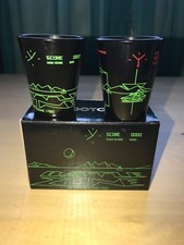EXCLUSIF LOOTCRATE GAMING ! VERRES À SHOT BATTLEZONE ! LOT DE 2 !NEUF DANS SA BOITE D'ORIGINE !