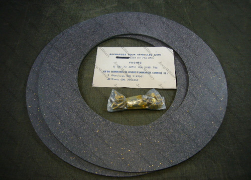 Garnitures embrayage gmc - garnitures,