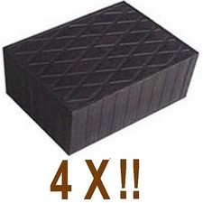 4 X bloc de caoutchouc