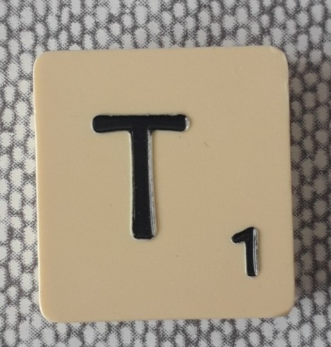 Lettre scrabble - -,