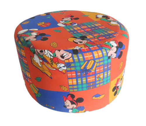 Pouf mickey minnie vintage - pouf,