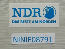 PHOQUE AUTOCOLLANT TV RADIO SATELLITE NDR Das Beste am norden STICKER SEAL