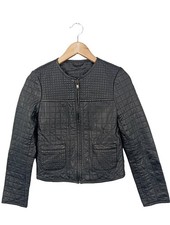 ZARA BASIC Veste en cuir Dames