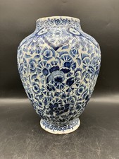 vase balustre décor camaïeu