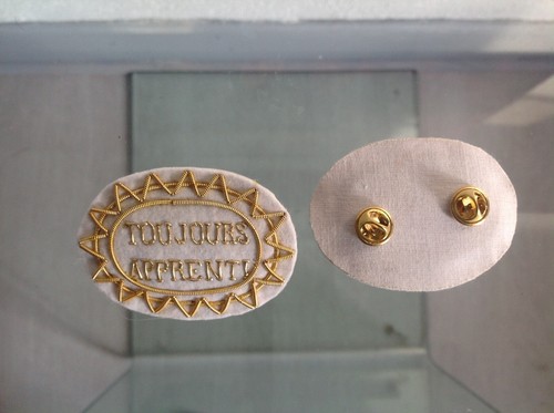 Franc maçon badge toujours