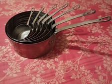 lot de 7 casseroles cuivre