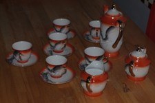 service chinois à thé où café 