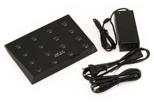 HUB INDUSTRIEL / STATION DE CHARGE USB 3.0 - 16 PORTS - Alim 5A