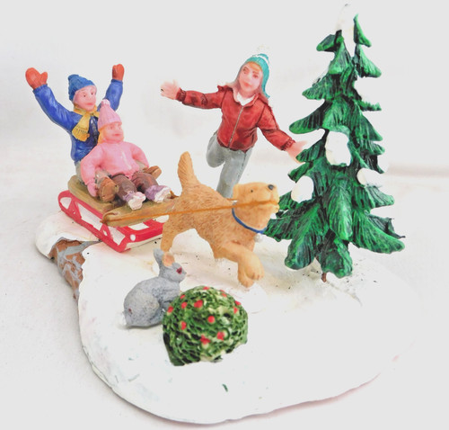 Lemax winter scene vail - winter,