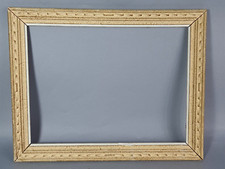 Cadre ancien +verre bois