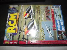 ** Revue RCM magazine n°308 Plan encarte PC6 / AcroMaster Multiplex / Bell 47