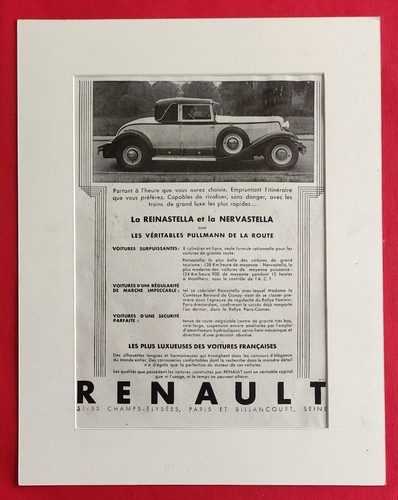 Publicité presse 1931 - publicité, presse: