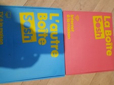 Deux Boites SOSH Livebox Play  Internet Modem ADSL et Fibre
