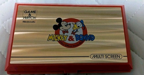 Game watch mickey donald - game, &