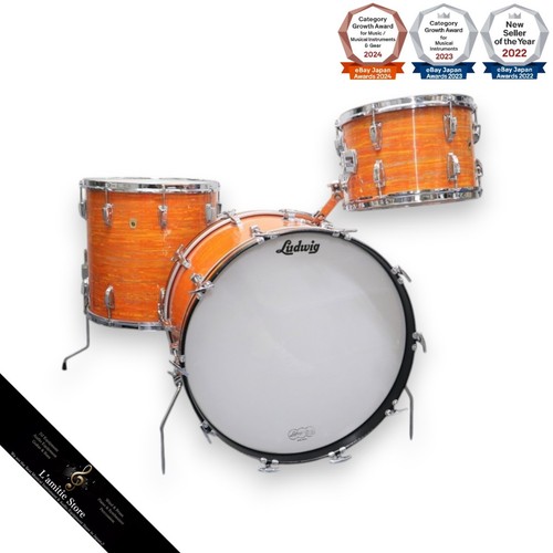Ludwig 60s modorange drum set - 60s,