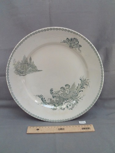 Plat faïence st amand - plat,