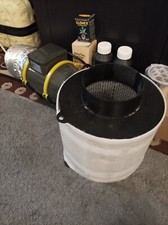 Kit extracteur 520m3/h + filtre à charbon Proactiv 150mm