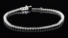 Bracelet tennis or - bracelet, en