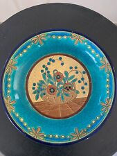 Assiette ancienne En Emaux De