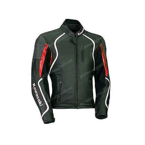 Veste cuir moto - cuir,