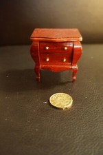 Meuble maison de poupée comédie boîte de nuit neuf emballage d'origine en bois véritable